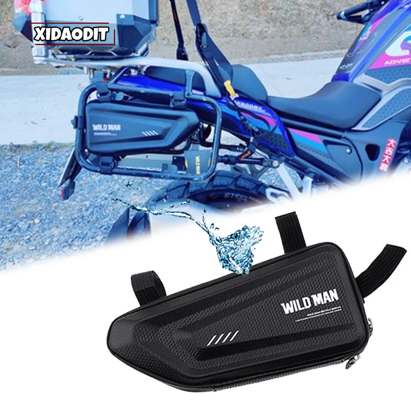 Мотоциклетная Водонепроницаемая Боковая Сумка Hards для KAWASAKI ZX7R / ZX7RR VN1500 VN1600 ZR750 ZEPHYR