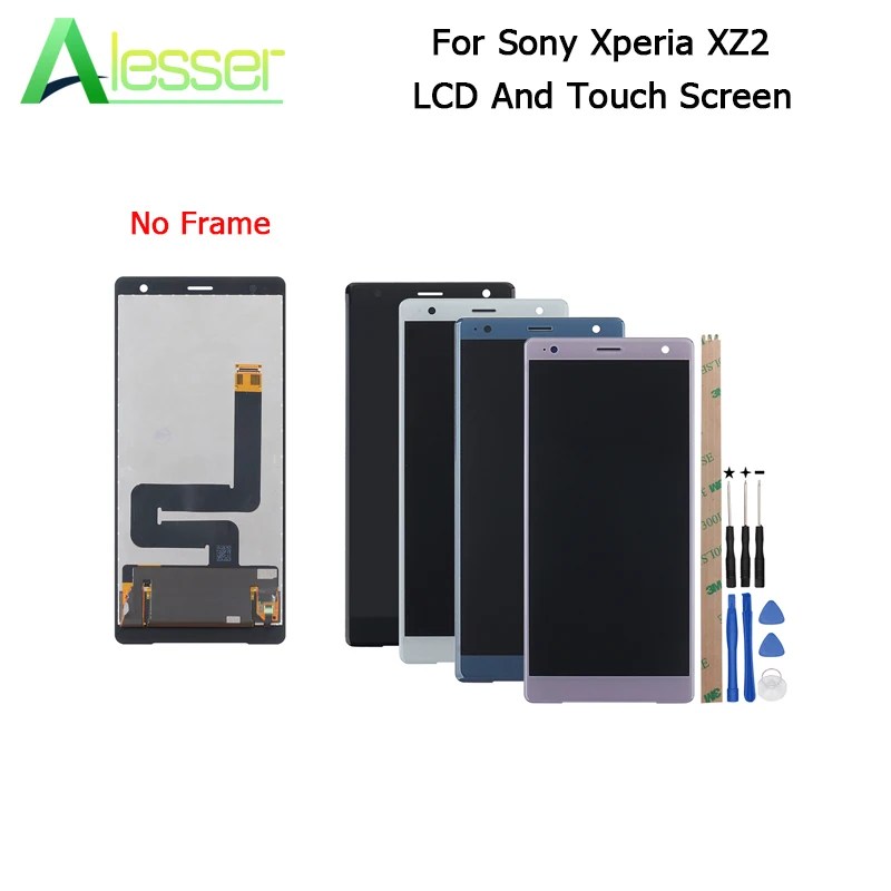 Alesser для sony Xperia XZ2 ЖК дисплей и сенсорный экран дигитайзер сборка Замена с