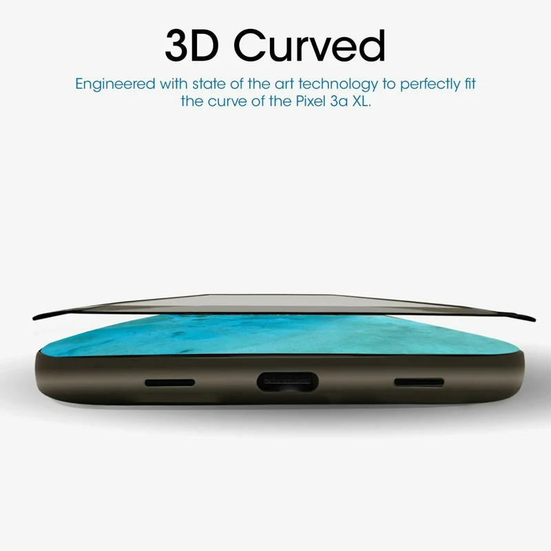 3D полное покрытие закаленное Стекло пленка для Google Pixel 3a 3 2 XL 2XL 3XL 3axL Pixel2 Pixel3