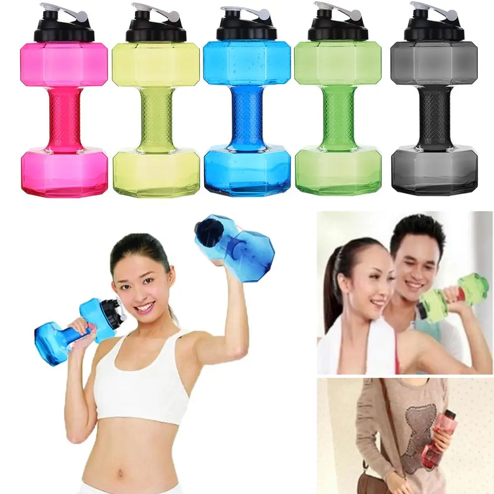 Новый BPA2.2L большой емкости чайник для гантелей тренажерного зала фитнеса