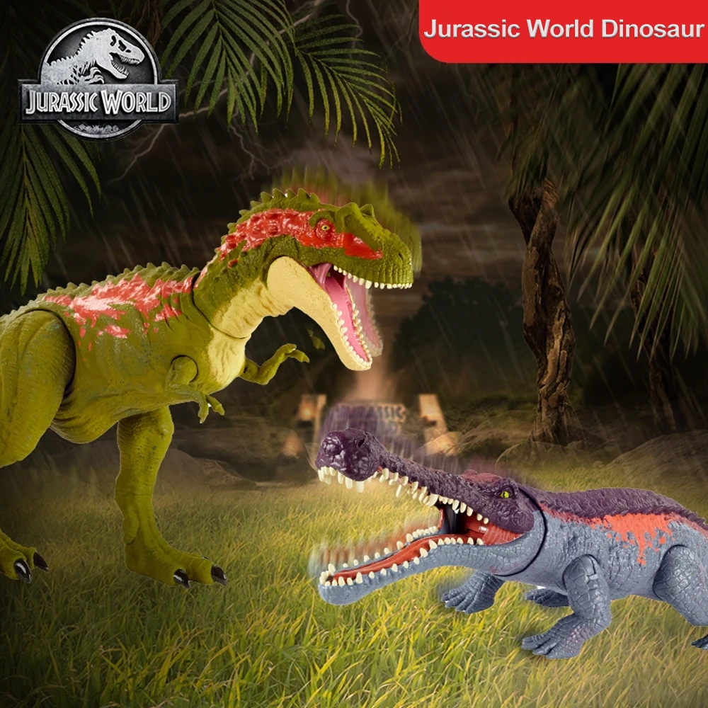 Игрушки Мир Юрского периода серии динозавров массивные кусачки с полным