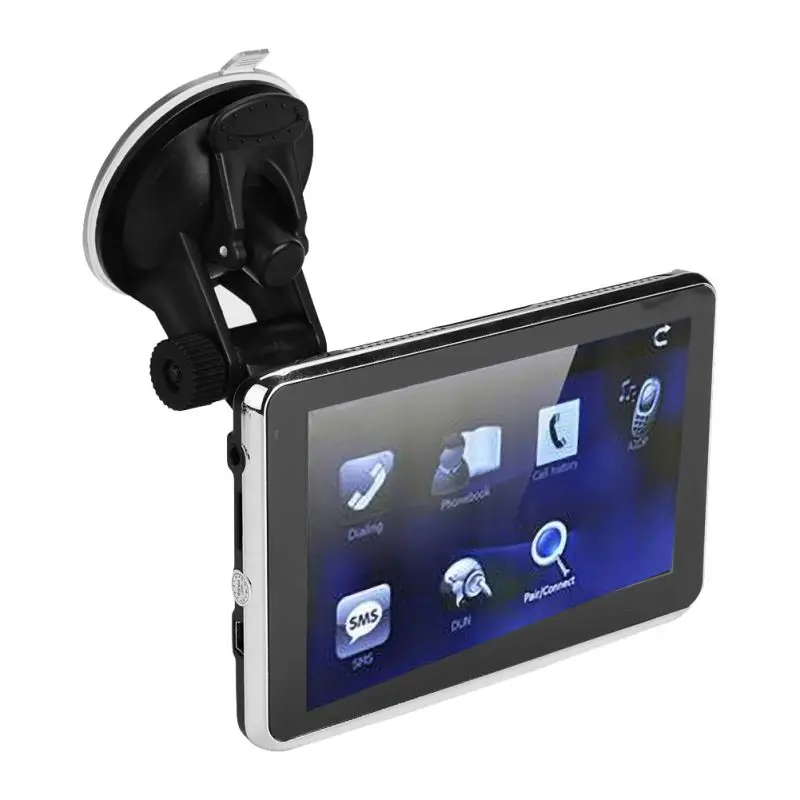 5 Inches Screen 480 X 272 Resolution Portable FM Emission Handwritten Input Voice Navigation 3D Map Vehicle GPS Navigator |