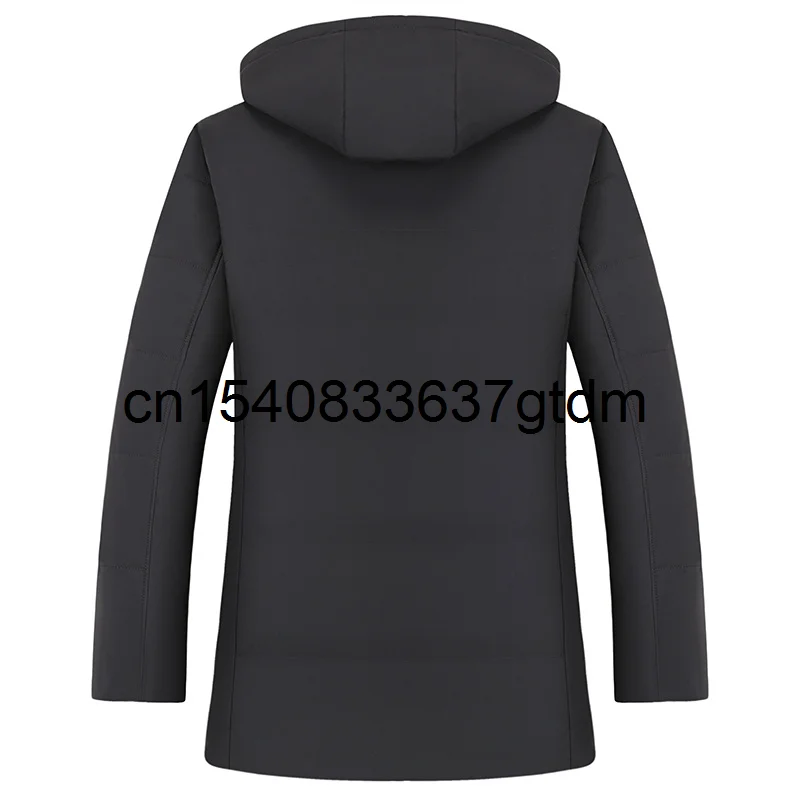 

Middle aged and old men's detachable down jacket with inner liner thickened to keep warm