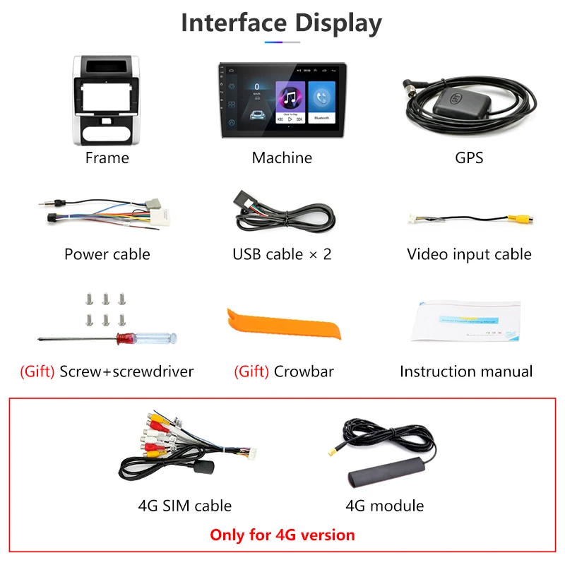 Vtopek 10 &quot4G WIFI 2 Din Android автомобильное радио GPS мультимедийный плеер