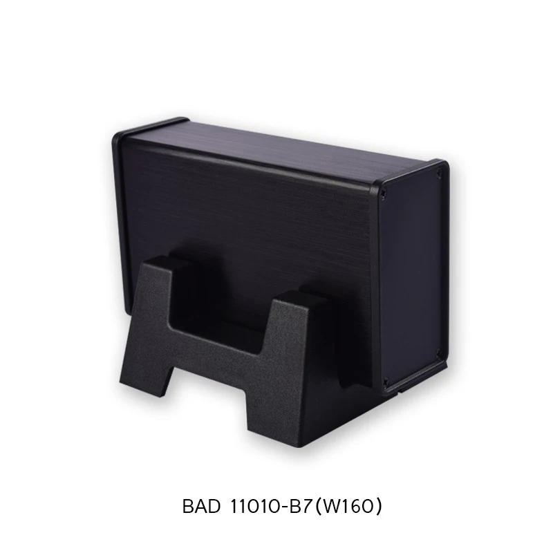 BAD11010(W160)-B7 Алюминиевая распределительная коробка электроника Сделай Сам Корпус Пластмассовый для электрооборудования экструдированный металлическое соединение корпус распределительная коробка 160*96*50 мм - Цвет: BAD11010(W160)-B7