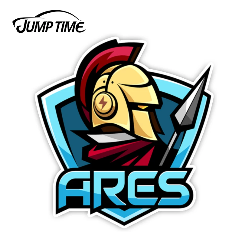 

JumpTime 13 см x 12 см Для Ares Gaminglogo, квадратный логотип, Виниловая наклейка, автомобиль, грузовик, окно, наклейка, ноутбук, мотоцикл, Стайлинг автомо...