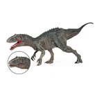 Цельная модель динозавра Юрского периода фигурка тираннозавр рекс из ПВХ фигурка Детская образовательная игрушка подарок