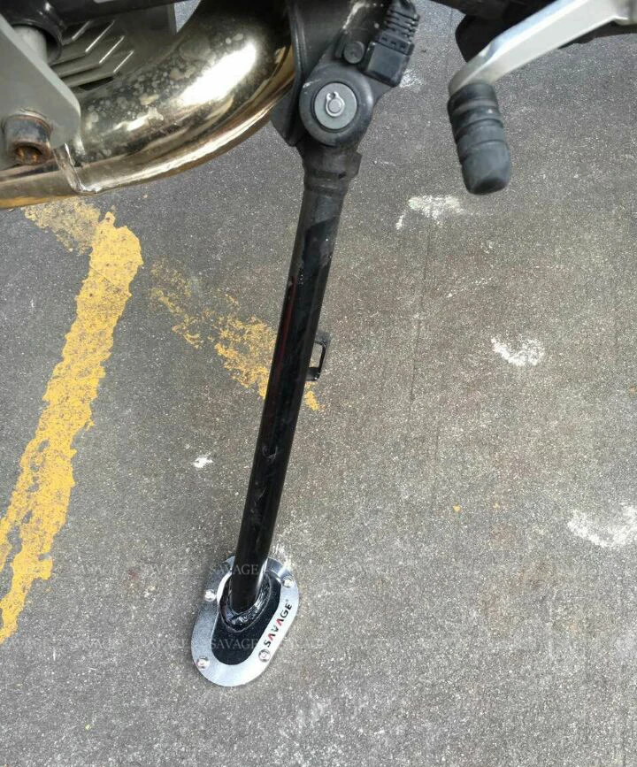 Подставка удлинительная для BMW R 1200R 1200RT 1200ST Nine T 2003 2017 2016 CNC боковая подставка