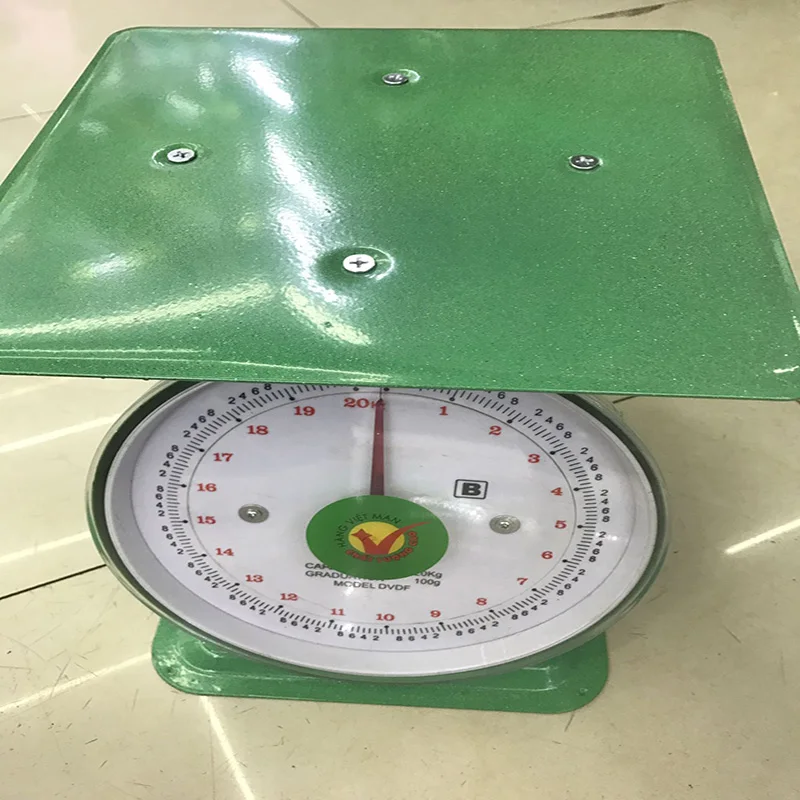 Механические весы с двусторонним циферблатом бытовые настольные кухонные