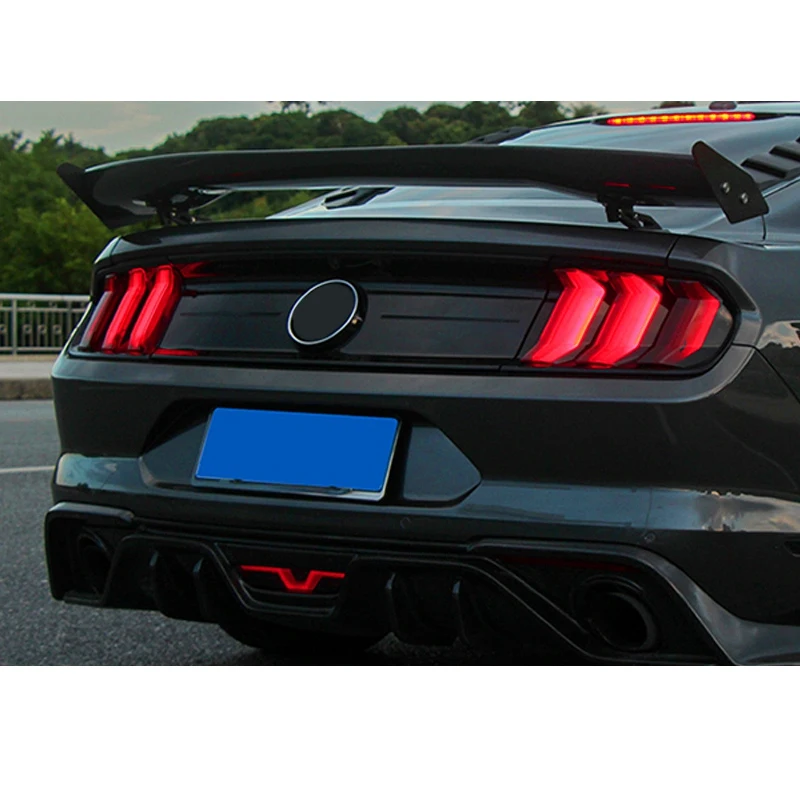 6 шт. защитная наклейка на задсветильник фару автомобиля для Ford Mustang 2018 2019