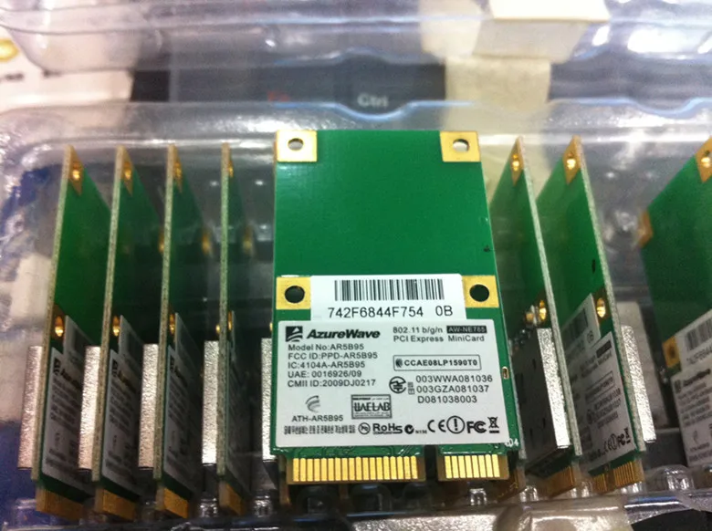 SSEA новый для AzureWave AW NE785H AR5B95 AR9285 Половина MINI PCI E 802.11b/g/n Wlan WI FI Беспроводной