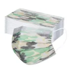 50 шт., одноразовая маска для лица для детей