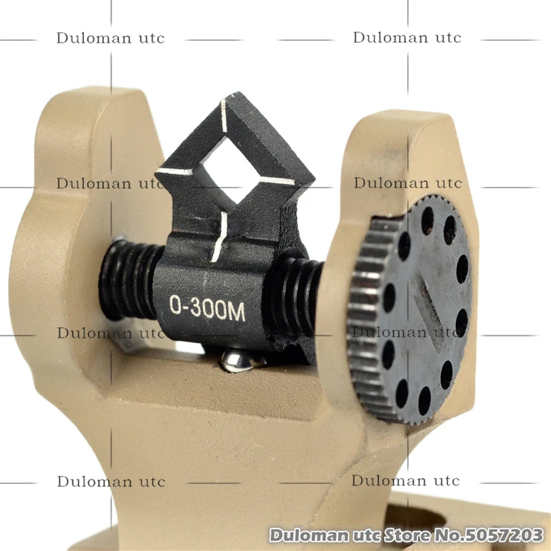 Duloman utc Troy Di-Optic Aperture складной задний бой смотреть страйкбол AR-15 M4 откидной тактический складной задний резервный Железный прицел