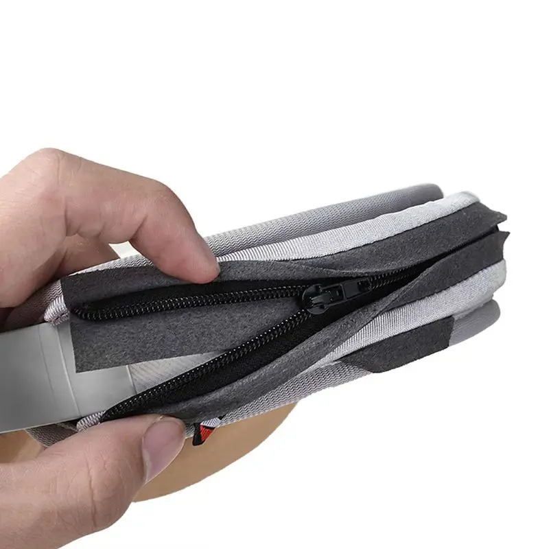 Universal fully enclosed headphone head with cover zipper pad protection | Электроника