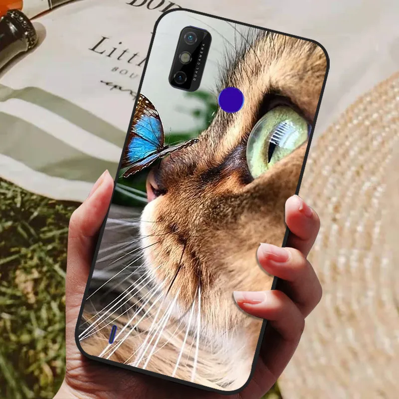 For Tecno Spark 6 GO Case Back Cover Silicon Phone Case For Tecno Spark 6 Go Cases Soft bumper Funda Spark6 GO 6go Coque Bag