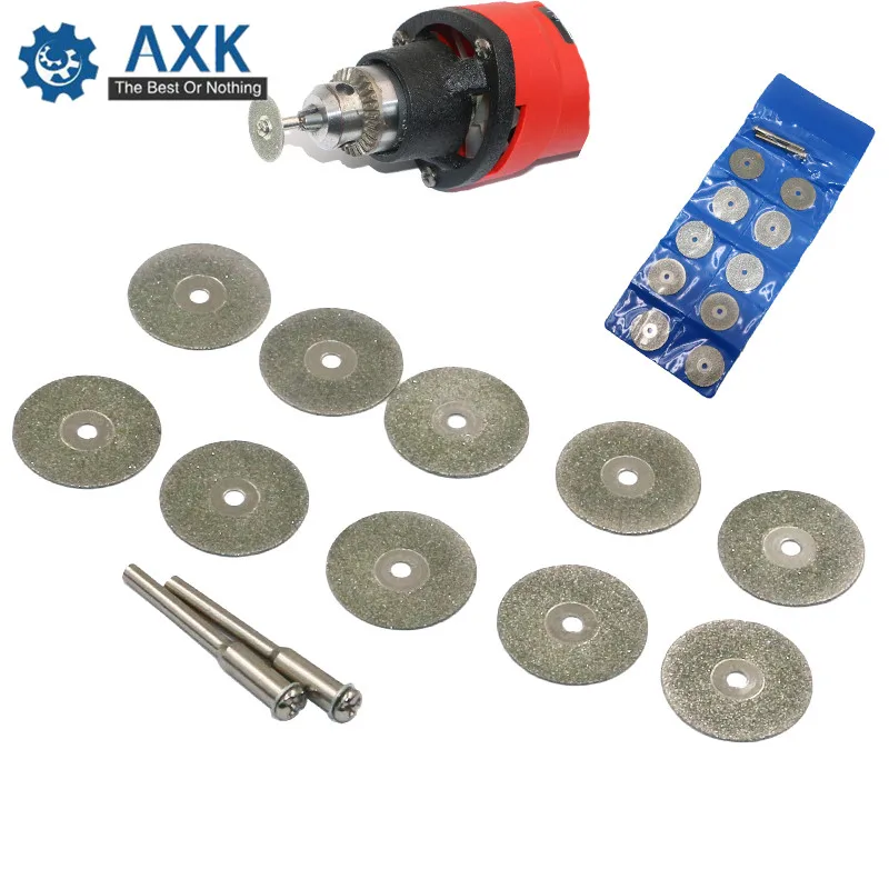 10 шт 22 мм Dremel алмазный режущий диск роторные Инструменты Набор аксессуаров с