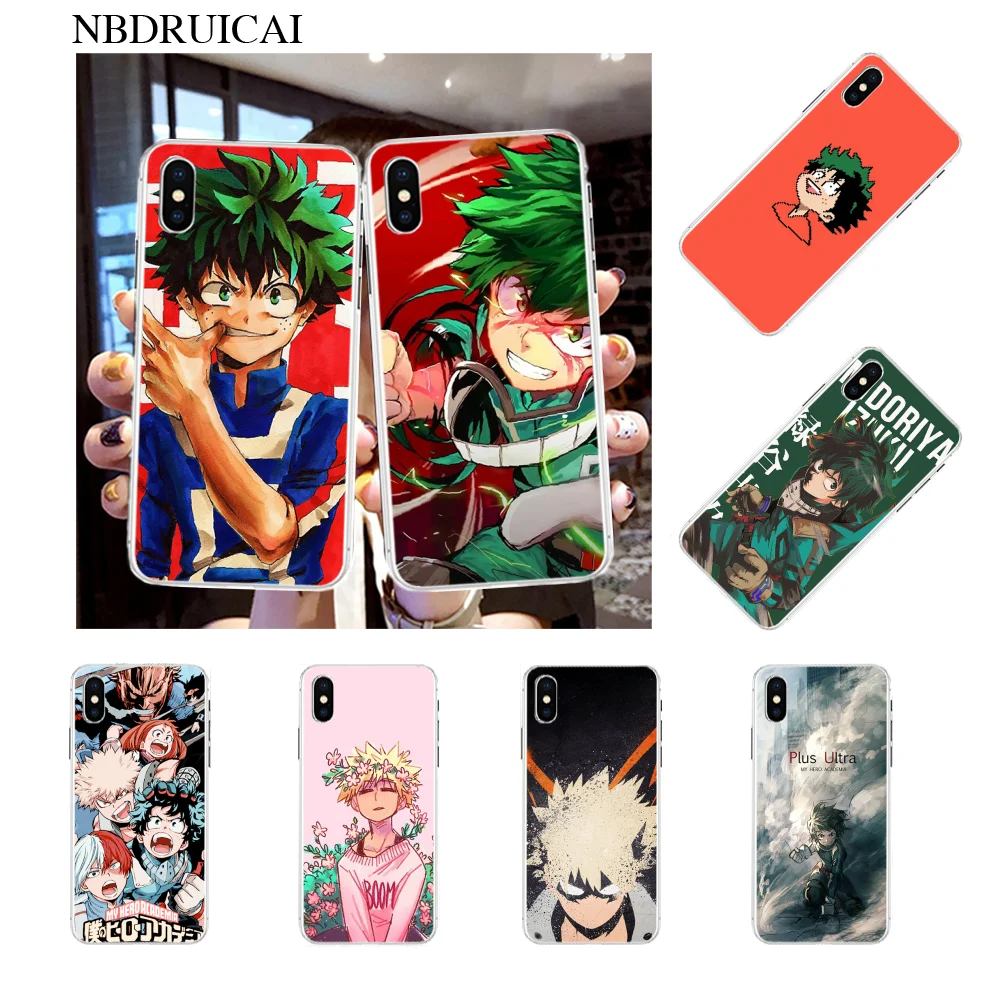 Чехол для телефона NBDRUICAI с аниме Мой герой боку нет героев Академии deku bakugou чехол