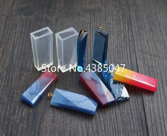 Жидкий Силикон DIY ожерелье ювелирные изделия прессформы Подвески хрустальные