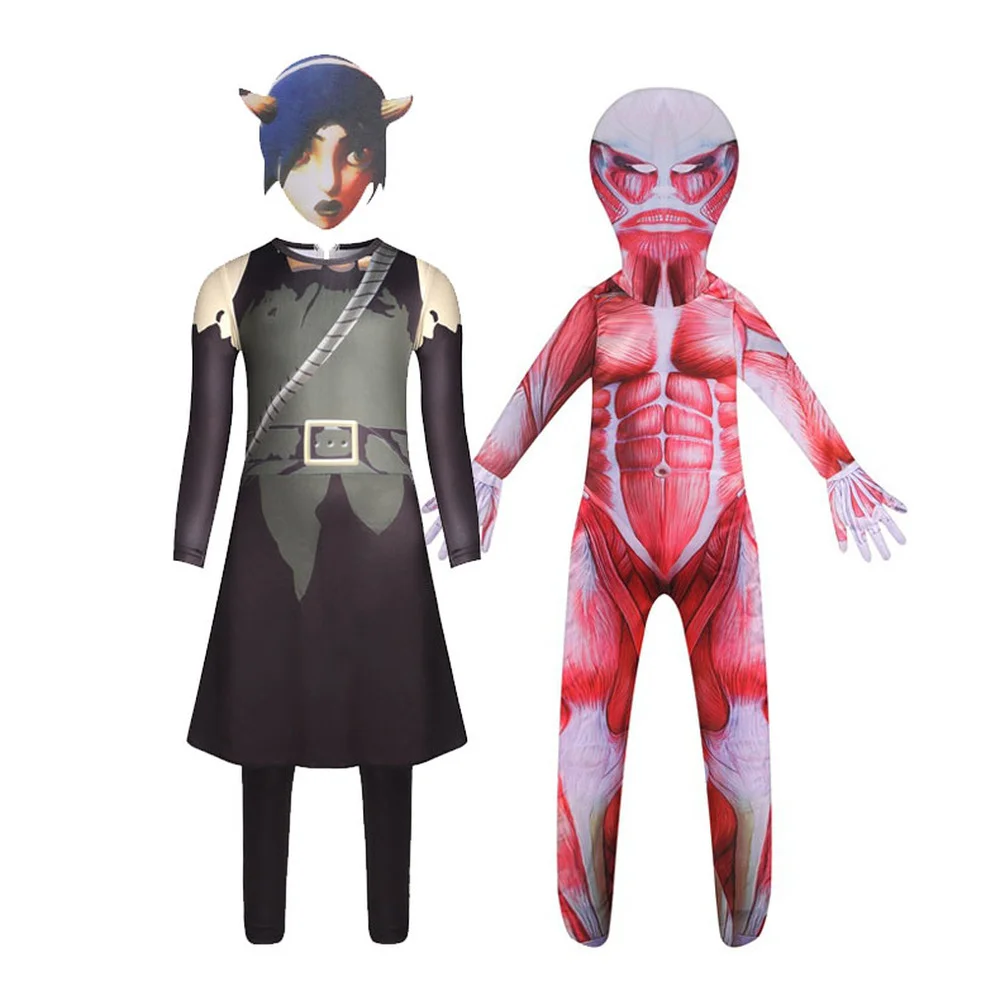 

Новинка 2021, костюм на Хэллоуин для детей, костюм для косплея bendy allison + маска для мальчиков и девочек, боди для аниме вечерние, карнавальное пл...
