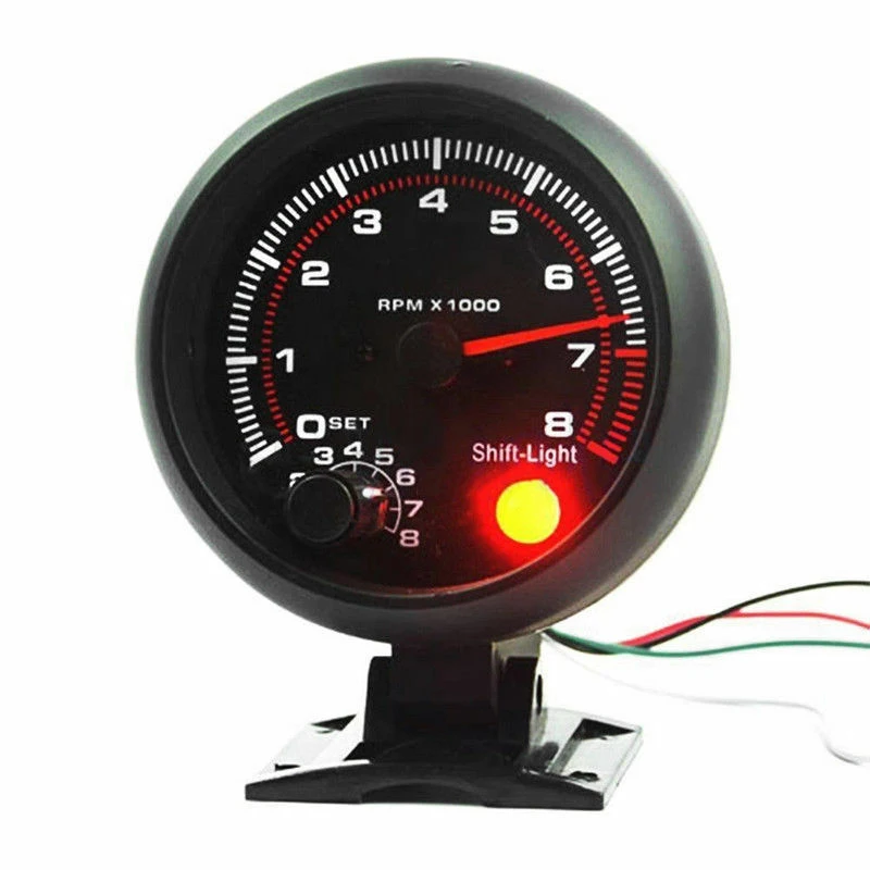 Hot sale Waterproof 12v Car Led Shift Light 0-8000 Rpm New Tachometers Tacho Gauge Meter | Автомобили и мотоциклы