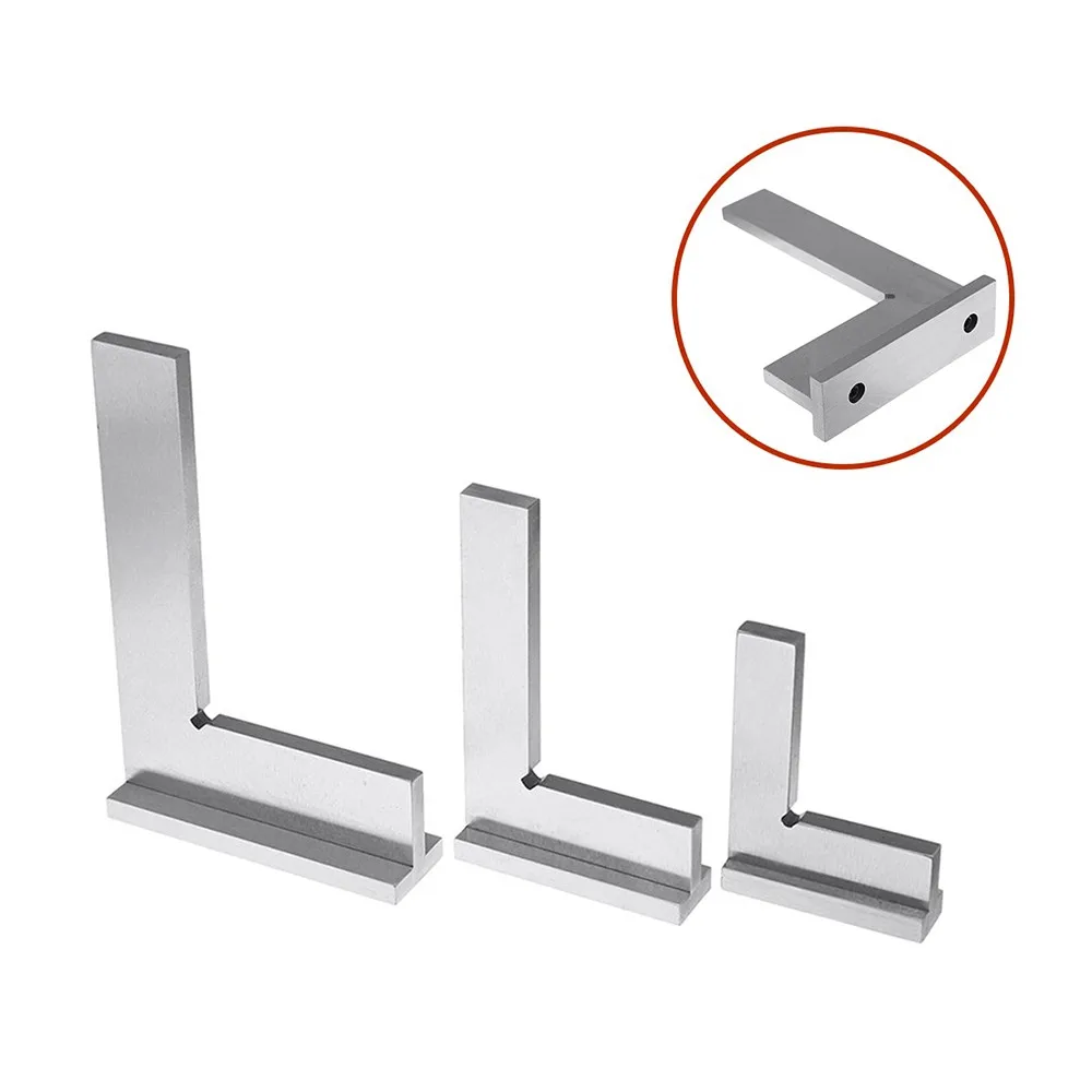 

Machinist Square 90 Degree Right Angle Engineer Set Precision Ground Steel Hardened Angle Ruler Gauge Square Ruler Protractor