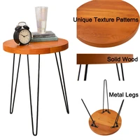 round side table wood top end table nightstandsmall coffee table for living room accent tables cheap side table for small