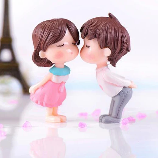 doll-13 Смола милая кукла для DIY кукольный домик аксессуары для влюбленных Пара кукольный домик украшение подарок игрушки для детей - Цвет: doll-13