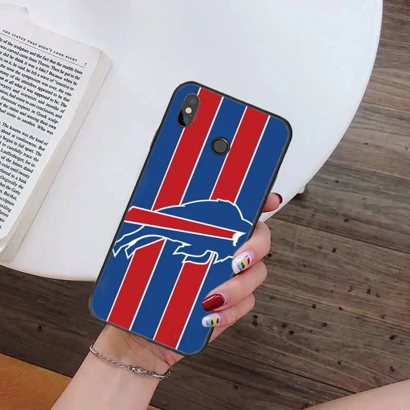 

Buffalo bills rugby phone case for Xiaomi Redmi 7 9t 9se k20 mi8 max3 lite 9 note 8 9s 10 pro Soft Silicone Shell Funda