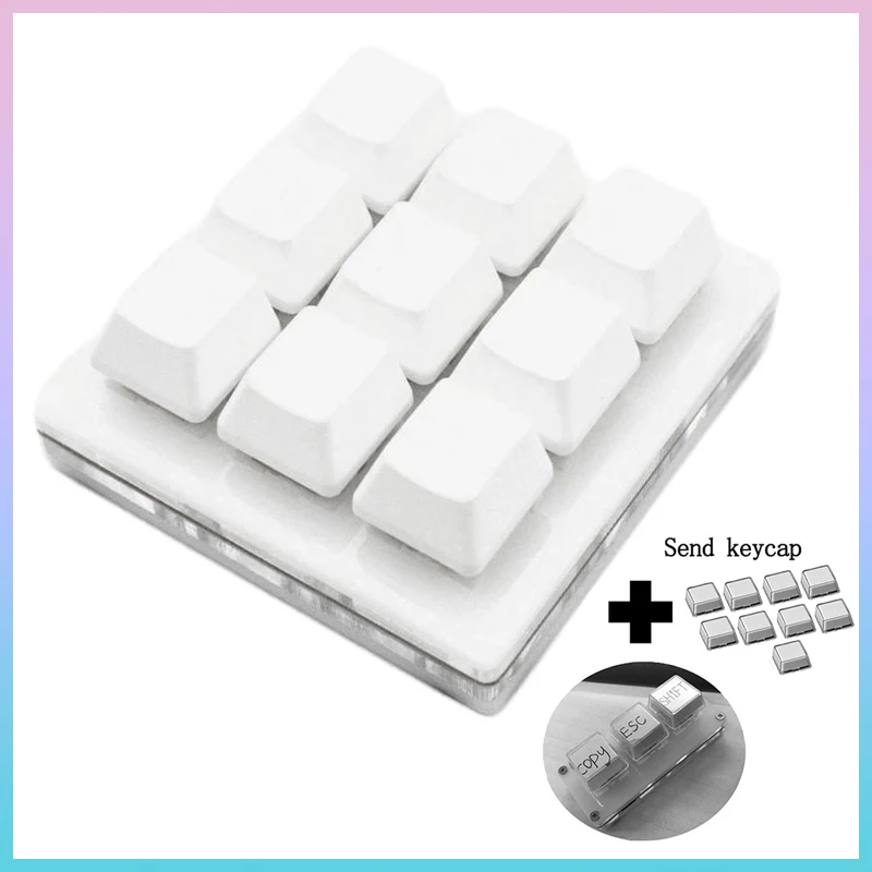 

9 Keys USB Function Keyboard Shortcut Mechanical Keyboard MX Switches Mechanical Keyboard Numpad For Gaming Photoshop