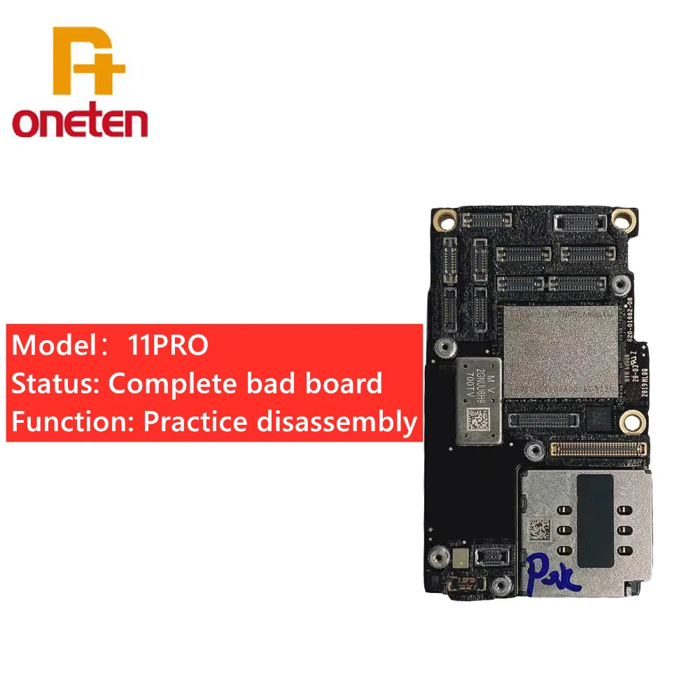 Поврежденная плохая материнская плата iPhone с процессором Nand для 11 11PRO 11PROMAX 12 PRO MAX