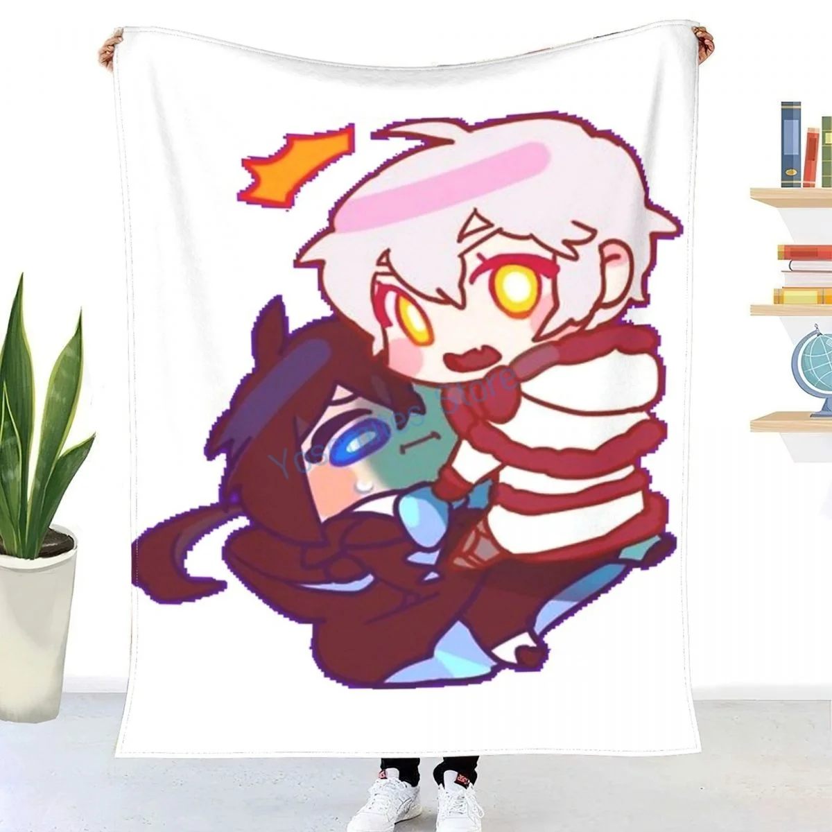 

Jeanne And Vanitas (Memoire De Vanitas) Throw Blanket Winter flannel bedspreads, bed sheets, blankets on cars and sofas, sofa