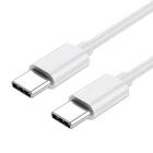 10 шт.лот USB C к USB C Быстрый зарядный кабель для Samsung S21 S20 для macbook 1 м USB C шнур