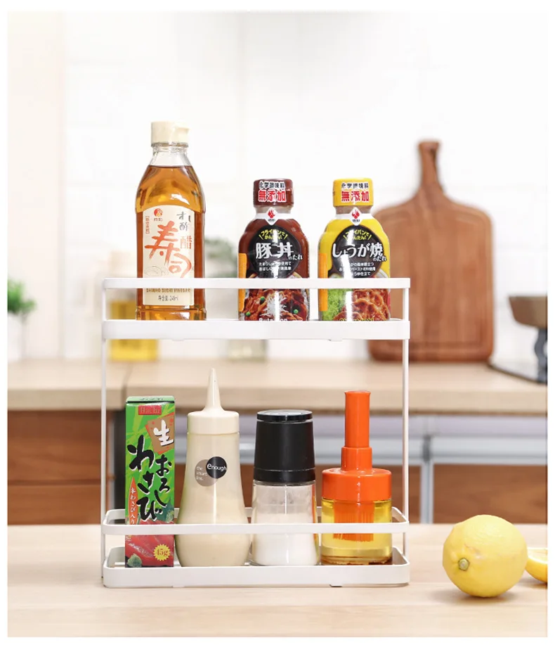 

1 шт. двухслойная Полка для кухни, сада, держатель для кастрюль, косметики, мелочи, полки для хранения, полка для ванной, QA 203