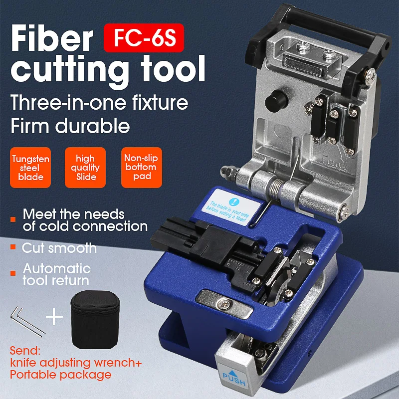 FC 6S FTTH волоконно оптический Кливер металлический Небольшой Высокоточный