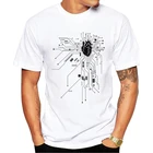 TEEHUB хипстерская Мужская футболка с надписью Support Life On Black Heart, модные футболки с принтом, крутые футболки с коротким рукавом, забавная Футболка Essential