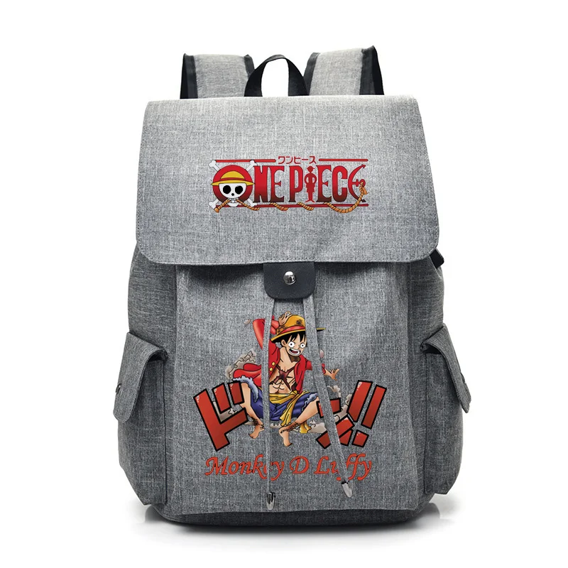 Аниме один кусок косплей реквизит Холст Рюкзак Студенческая школьная сумка на