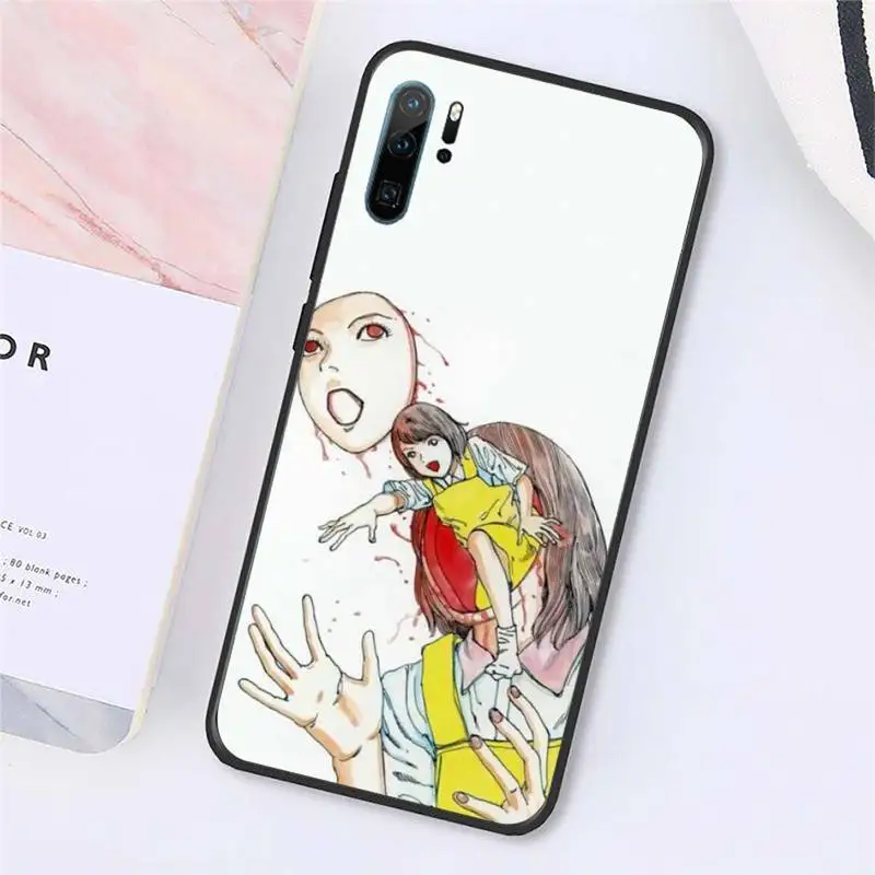 

shintaro kago Horror cartoons Phone Case For Huawei honor Mate P 10 20 30 40 Pro 10i 9 10 20 8x Lite Y91C V17 6.38 6.44