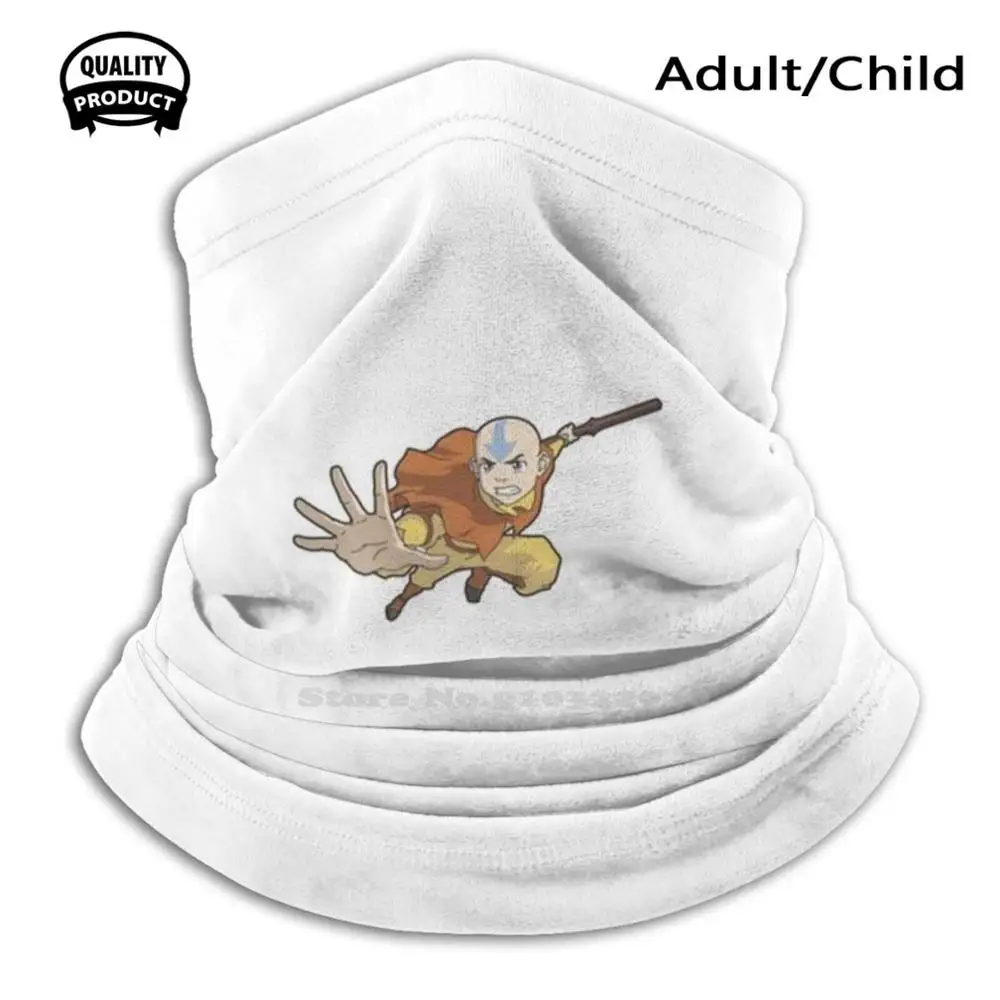 Aang Женская Мужская модная маска для рта шарф состояние Последний Воздушный