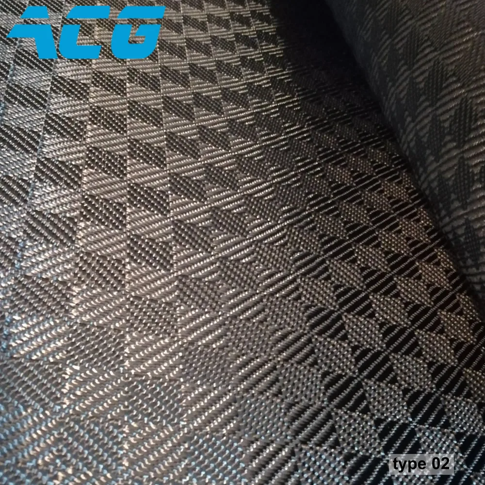 Жаккардовая ткань из углеродного волокна с различными узорами | Дом и сад