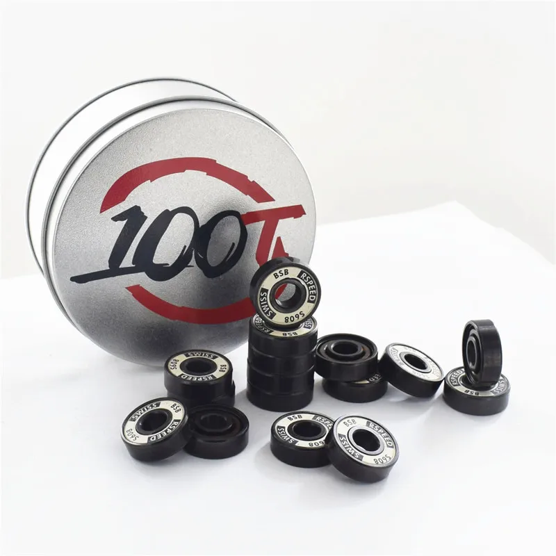 BSB Швейцарский черный керамический подшипник для роликовых коньков обувь