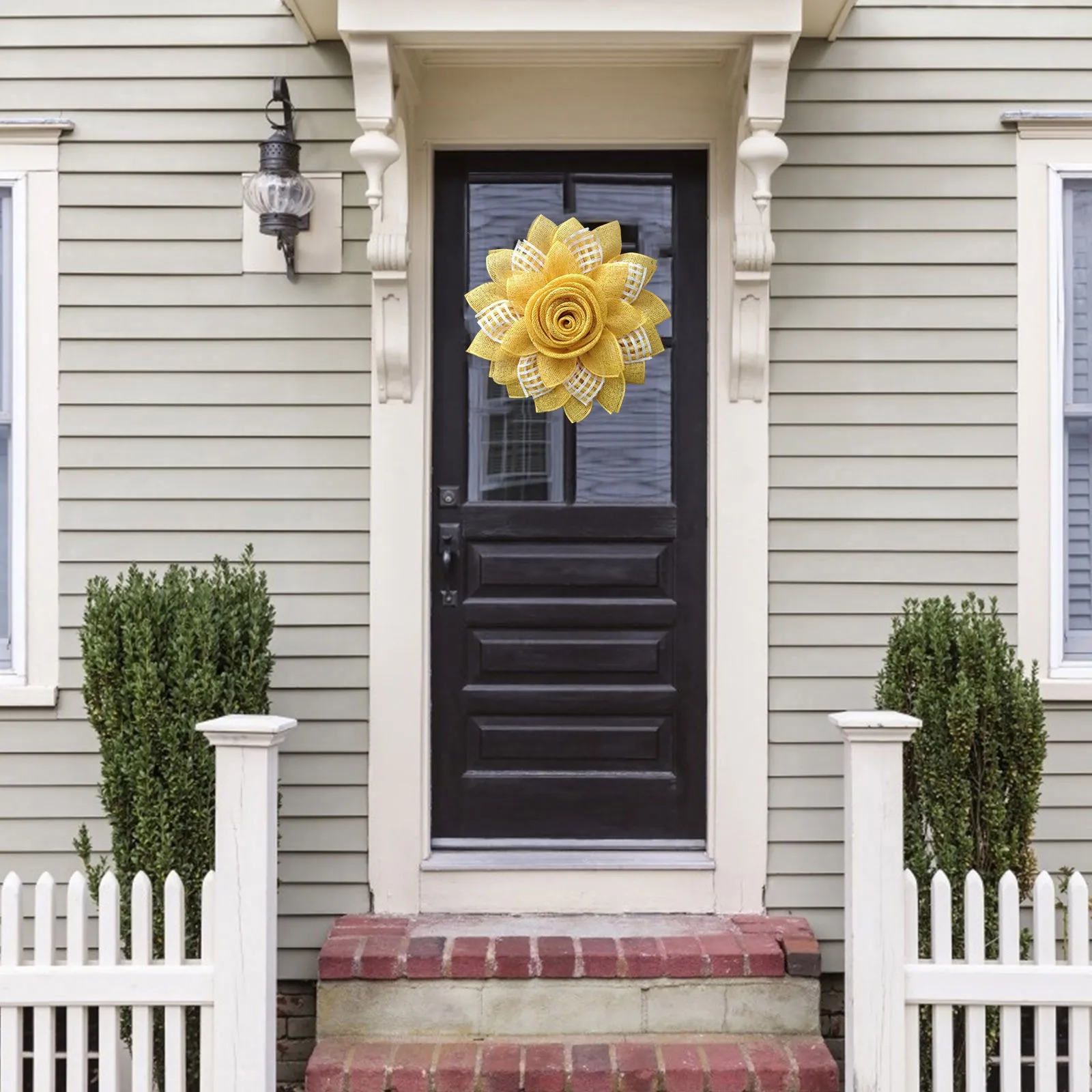 

Simulation Leaf Sunflowerwreath Artificial Garland Hanging Pendants Wedding Festive Wreath Decoration Decorations