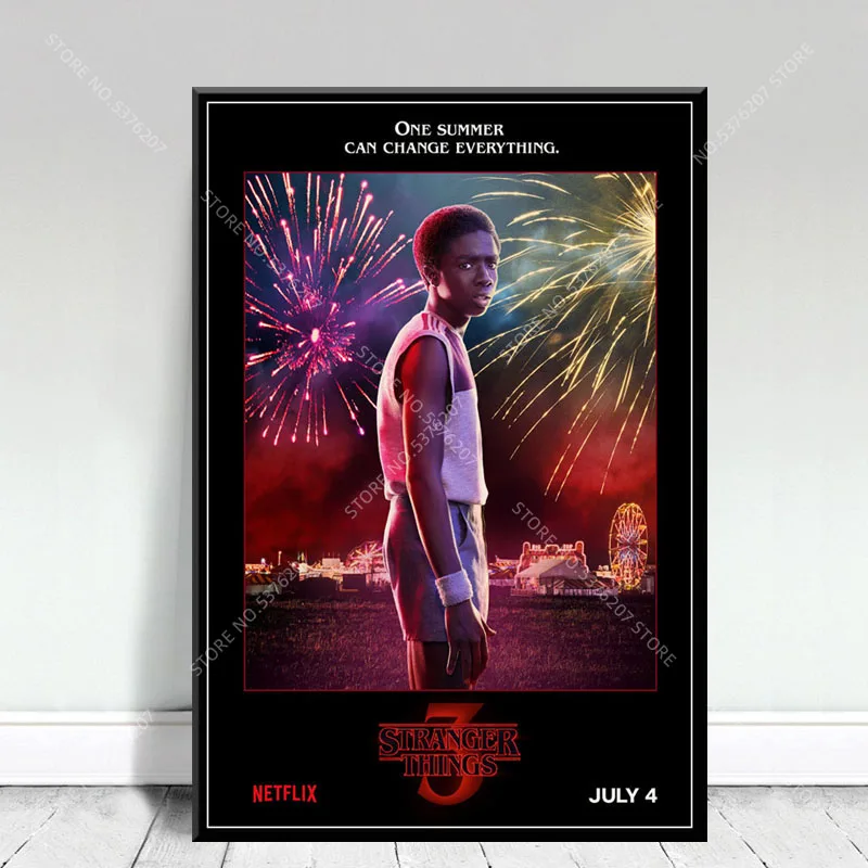 Художественный Декор G010 Популярная ТВ-серия очень странные дела 3 нового сезона