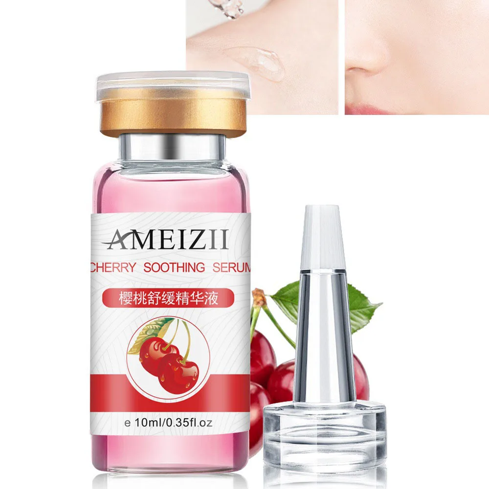 

3 pcs Cherry Hyaluronic Acid moisturizing essence Hyaluronic Acid Essence Shrink pores repair after sun skin care serum facial