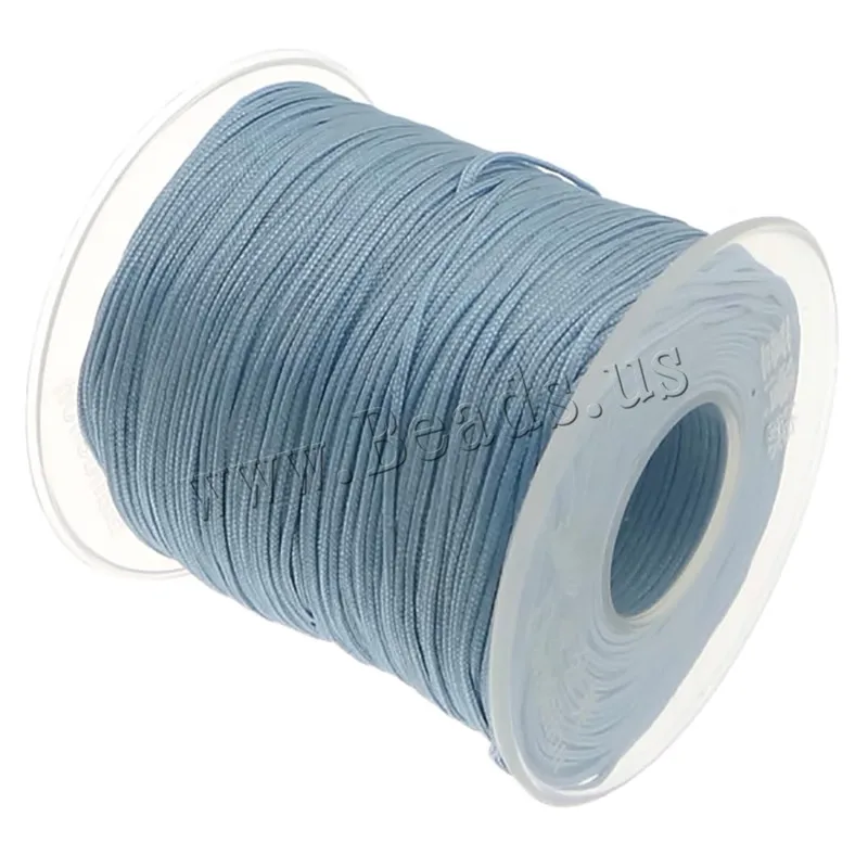 2017 1 мм 100 ярдов/рулон веревка макраме атласные погремушки нейлоновые шнуры/нить