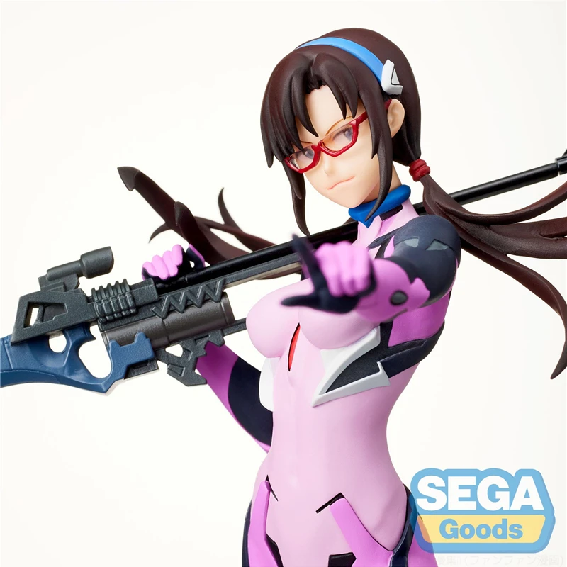 22cm original sega evangelion action figure ikari shinji ayanami rei mari makinami illustrious pvc action figure model toy free global shipping