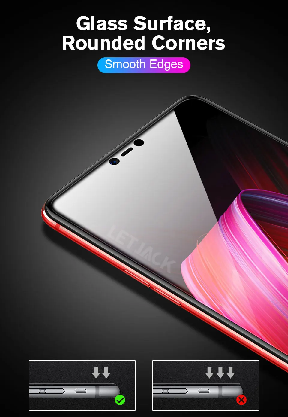 Полное покрытие анти фиолетовый свет закаленное стекло для OPPO F11 Pro R9 R9S R7s Plus Защитная пленка для экрана для Oppo Realme X 3 Pro стекло