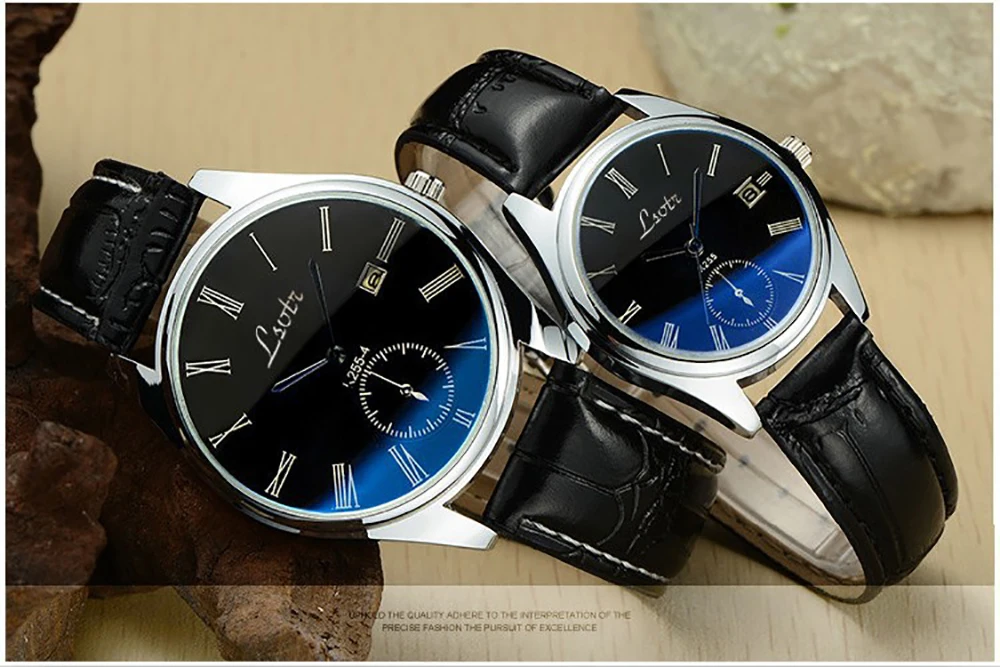 

2021 Simple couple watch with calendar Watches Bracelet Quartz Wrist Women Watches Men Watch