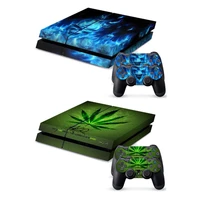 alloyseed waterproof skin sticker decal for sony ps 4 ps4 console and 2 controller skin stickers for ps 4 ps4 protective skins