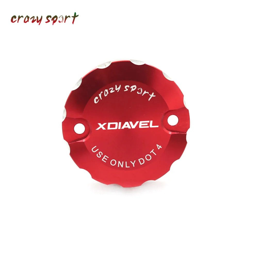 Задний тормозной цилиндр Крышка Резервуара жидкости крышка для DUCATI X демоel xдемоel