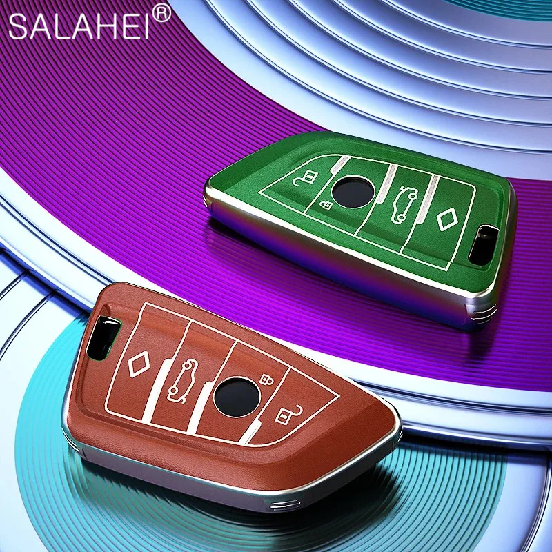 

TPU Car Key Full Cover Case Protection Holder For BMW X1 X3 X5 X6 Series 1 2 5 7 F15 F16 E53 E70 E39 F10 F30 G30 Auto Accessory